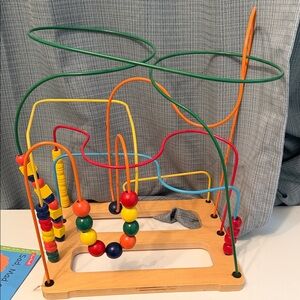 Colorful Bead Maze Activity Toy
